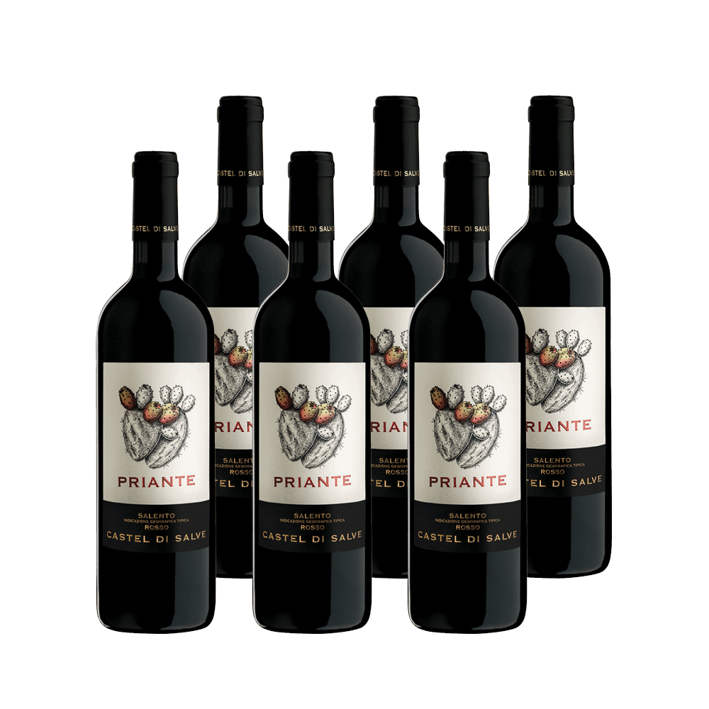 Priante 2021<span> Rosso Salento IGT | 6 bottles case</span>