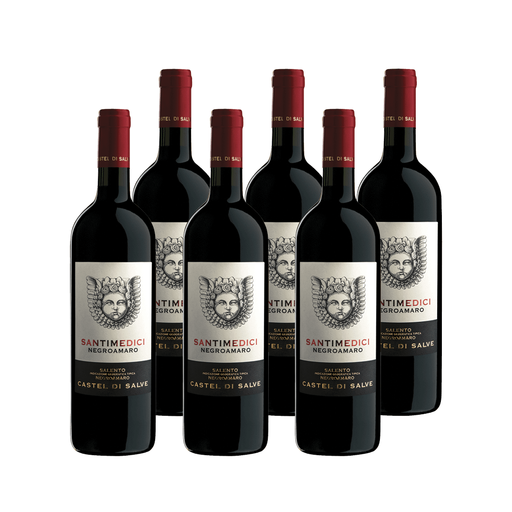 Santimedici Negroamaro 2023 <span>Salento IGT | 6 bottles case</span>